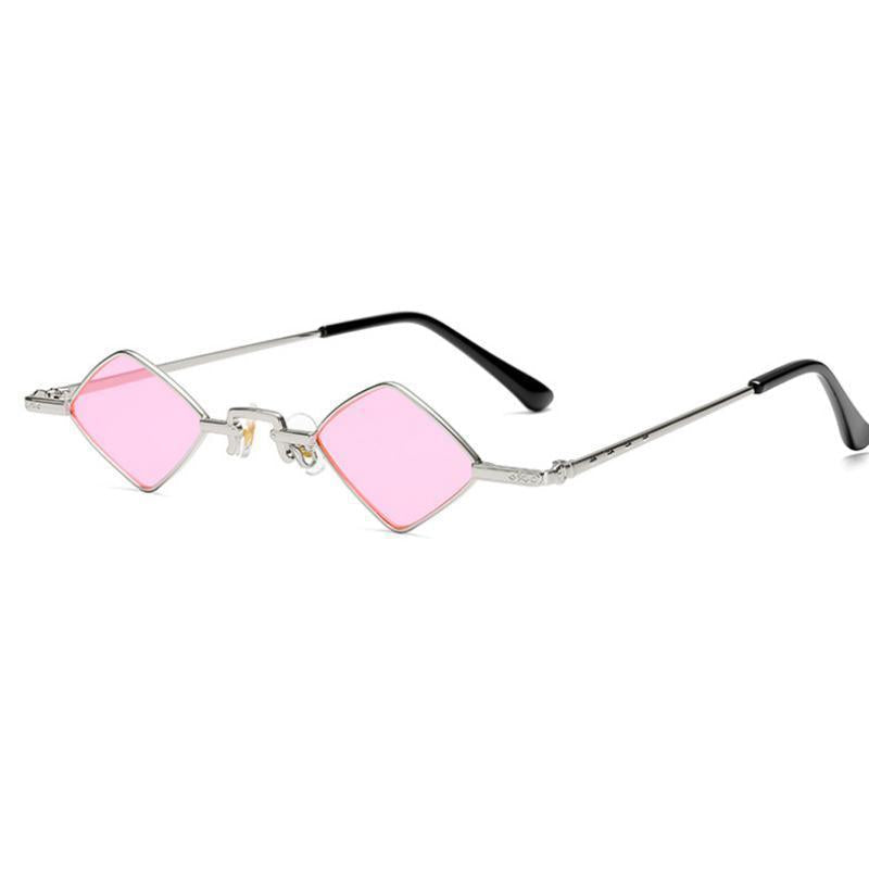 Lunettes solaires en losange style steampunk