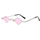 Argent avec Verres Roses
