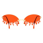 Lunettes solaires forme larme