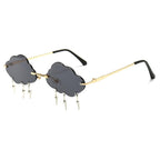 Lunettes solaires forme nuage