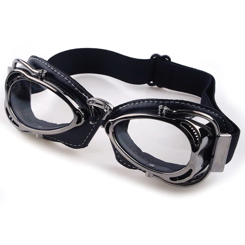 Lunettes solaires moto au style vintage