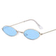 Argent avec Verres Bleus