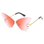 Lunettes solaires papillon façon steampunk