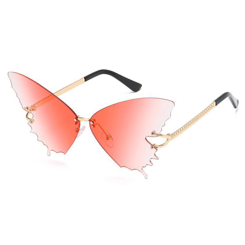 Lunettes solaires papillon façon steampunk