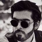 Lunettes solaires rondes d’inspiration steampunk