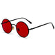 Negro con Lentes Rojos