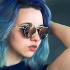 Lunettes solaires steampunk de style aristocrate