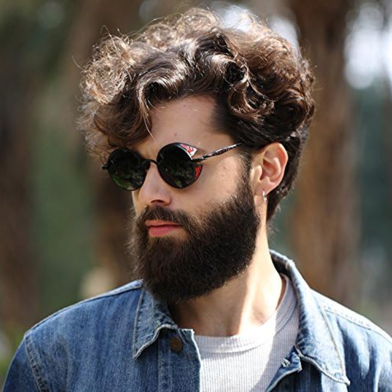 Lunettes solaires steampunk homme