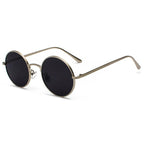 Lunettes solaires steampunk rondes et vintage