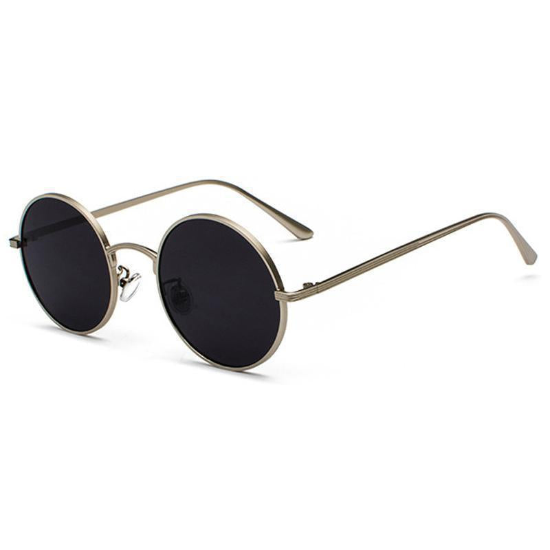 Lunettes solaires steampunk rondes et vintage