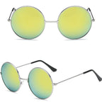 Lunettes solaires vintage rondes pour femme