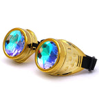 Lunettes steampunk à kaléidoscope