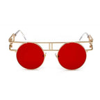 Lunettes steampunk avec barre droite solaires