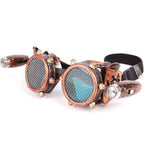 Lunettes steampunk couleur cuivre