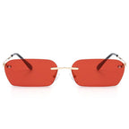 Lunettes steampunk de forme rectangulaire pour le soleil