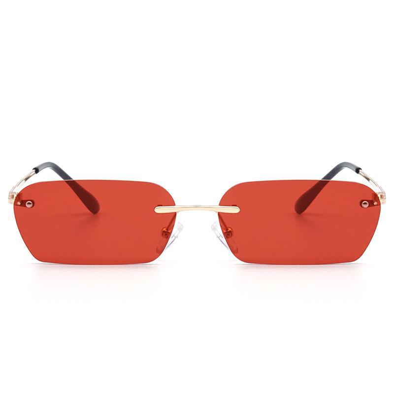 Lunettes steampunk de forme rectangulaire pour le soleil