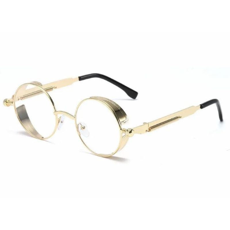 Lunettes steampunk de soleil au style vintage