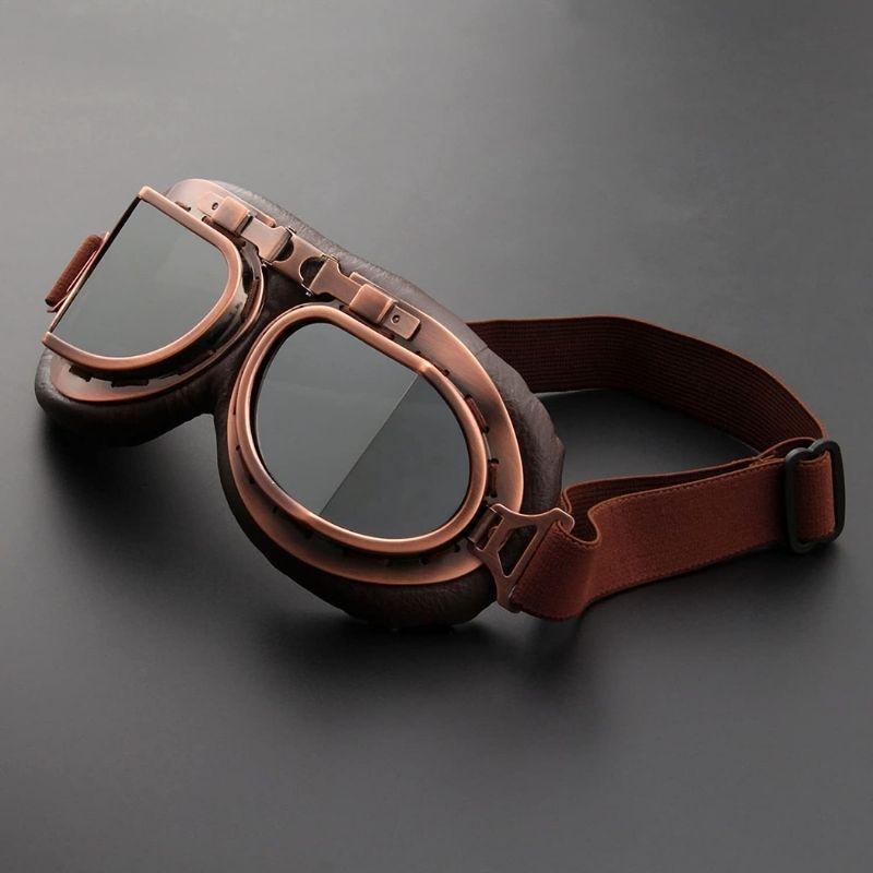 Lunettes steampunk de style aviateur