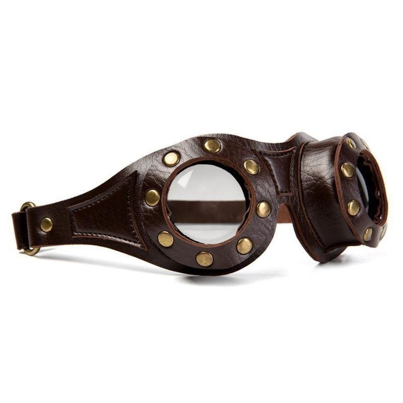 Lunettes steampunk en PU
