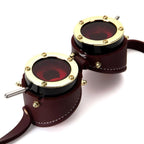 Lunettes steampunk façon goggles