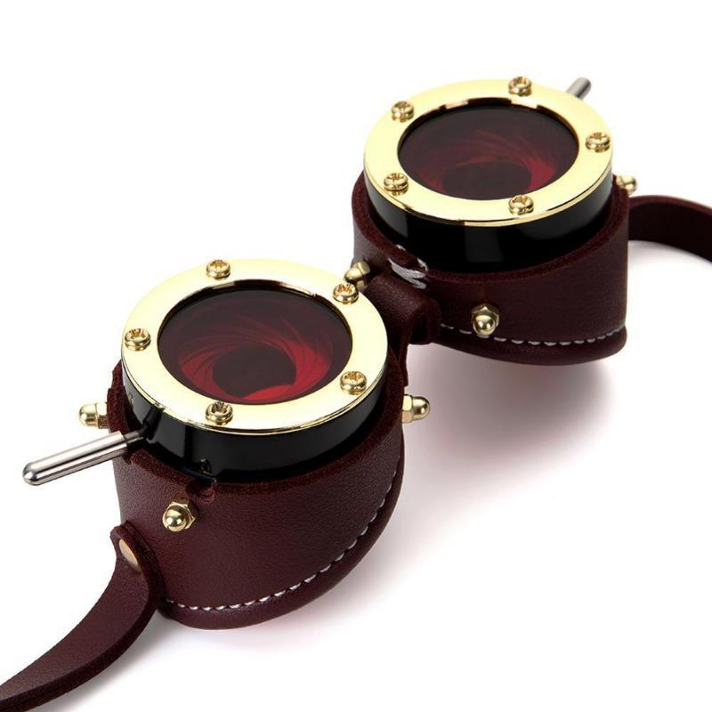 Lunettes steampunk façon goggles