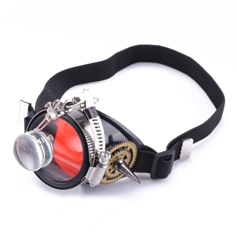 Lunettes steampunk façon monocle