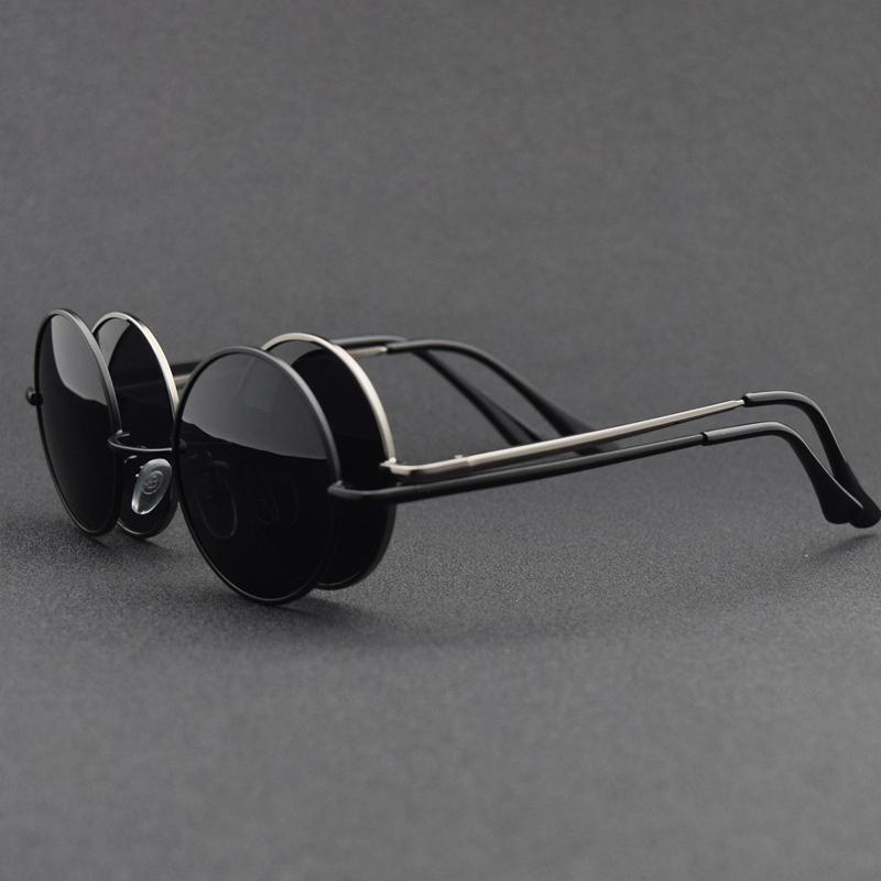 Lunettes steampunk femme contre le soleil