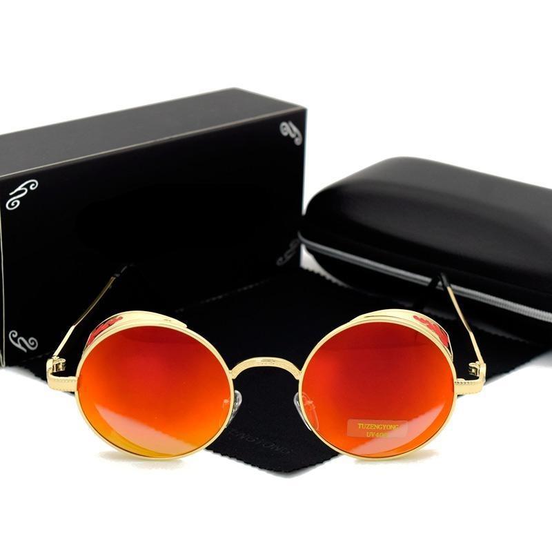 Lunettes steampunk homme à usage solaire