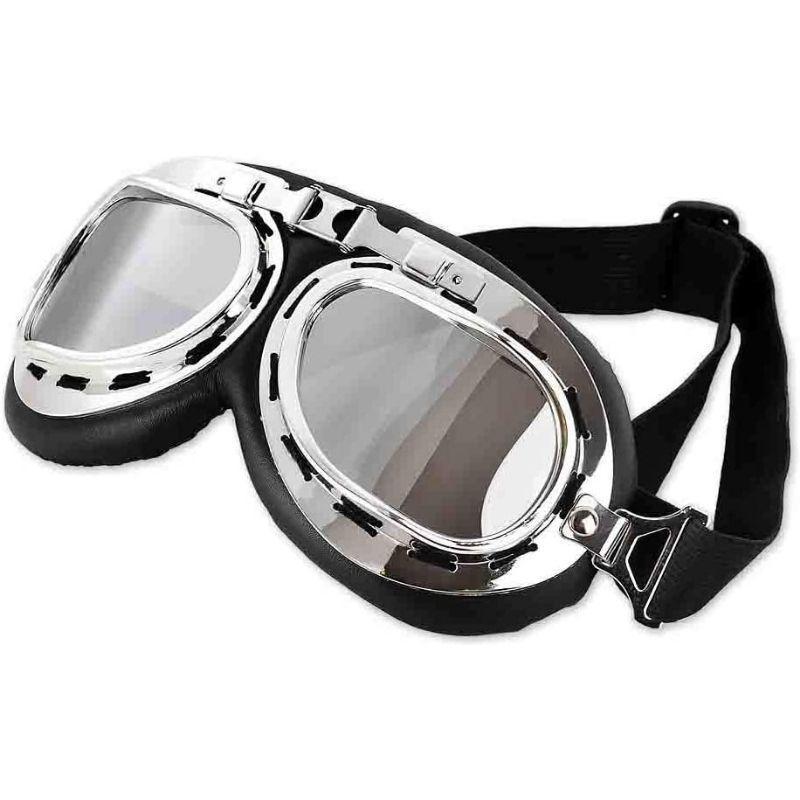 Lunettes steampunk pour moto