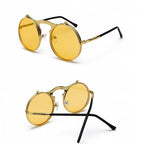 Lunettes steampunk pourvues d’un double verre