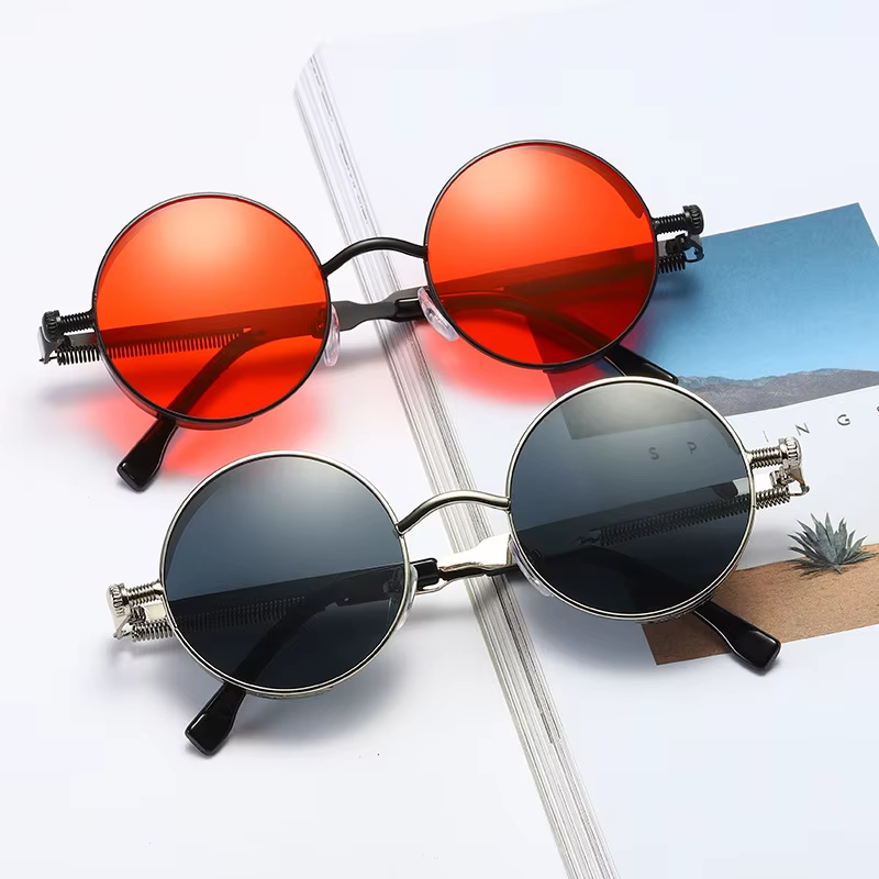Lunettes steampunk rétro pour le soleil