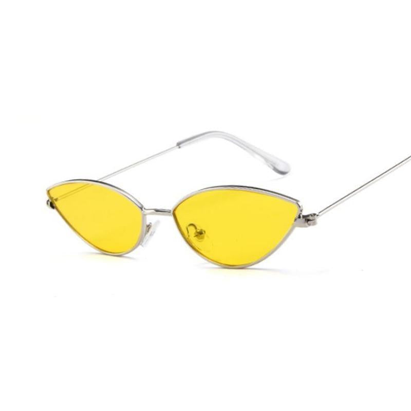Lunettes steampunk solaires à silhouette œil-de-chat