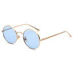 Lunettes steampunk vintage au format rond