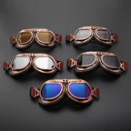 Lunettes style aviateur steampunk