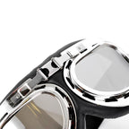 Lunettes style steampunk pour moto