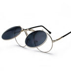 Lunettes vintage avec verres rabattables
