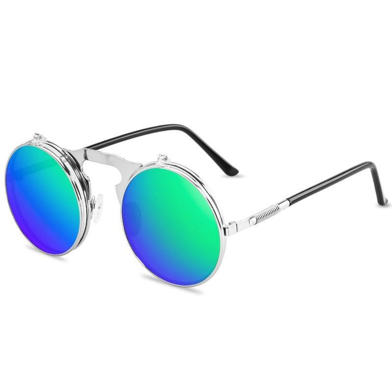 Lunettes vintage de soleil avec verres rabattables