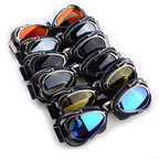 Lunettes vintage pour moto et soleil