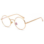 Lunettes vintage rondes façon steampunk