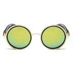 Lunettes vintage rondes pour le soleil
