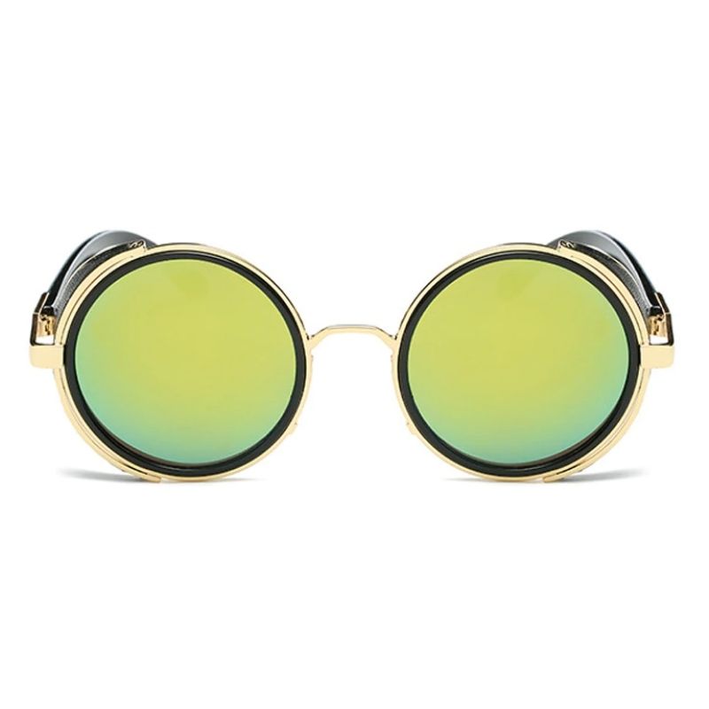 Lunettes vintage rondes pour le soleil