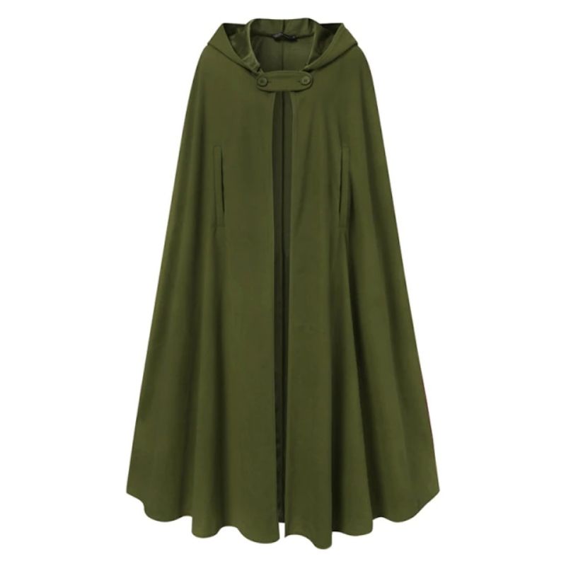 Manteau cape au look vintage