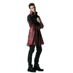 Manteau d’allure gothique steampunk long