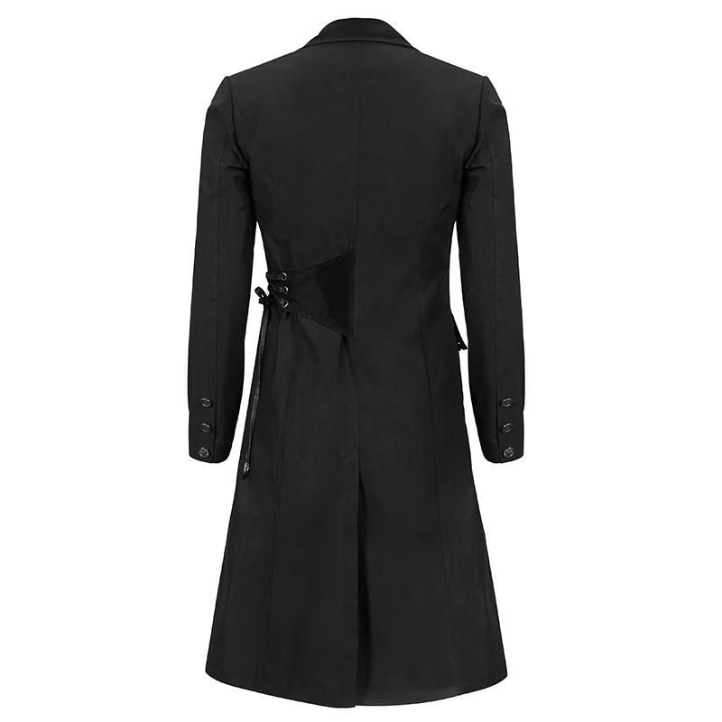 Manteau d’inspiration steampunk au style vintage