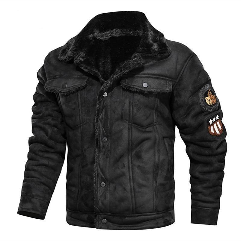 Manteau en PU de style steampunk vintage