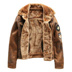 Manteau en PU steampunk au style vintage