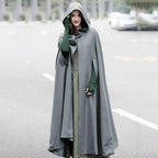 Manteau façon cape vintage