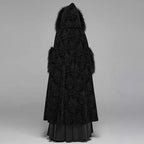 Manteau féminin de forme cape gothique
