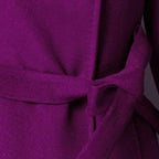 Manteau femme au look vintage et long