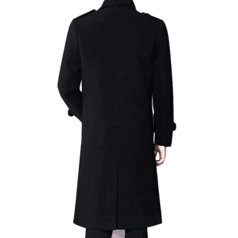 Manteau homme long de style victorien